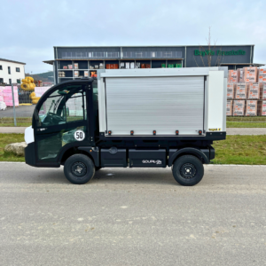 Stedele Koffer, Ansicht Seite